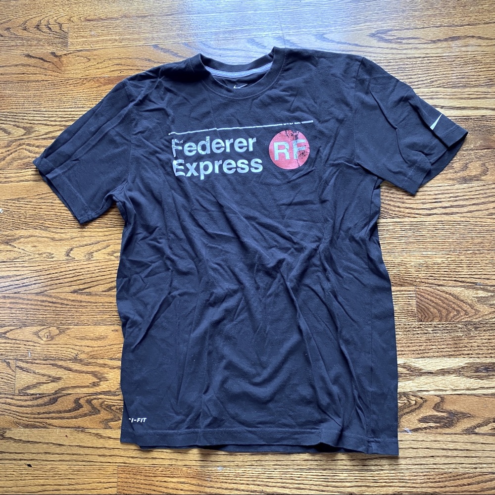 Nike Roger Federer Subway Graphic Tee.
